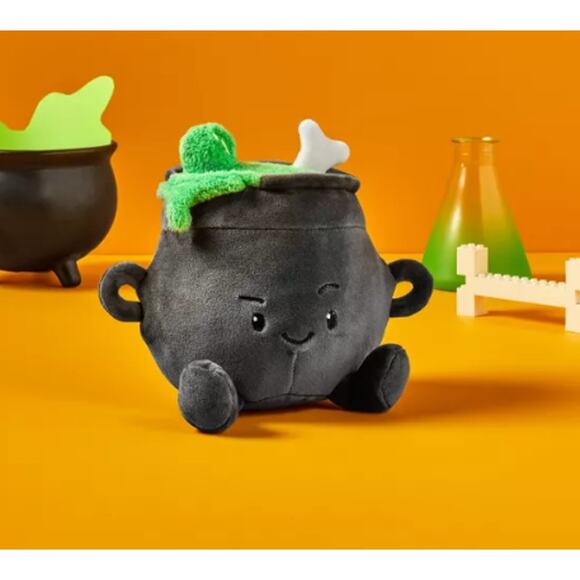 Gigglescape  Mini Cauldron Halloween Themed Plush Stuffed Animal Toy NEW - Picture 1 of 5